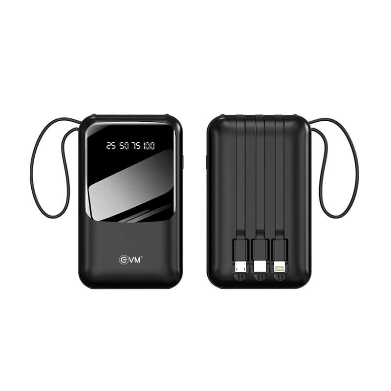 evm power bank with black color